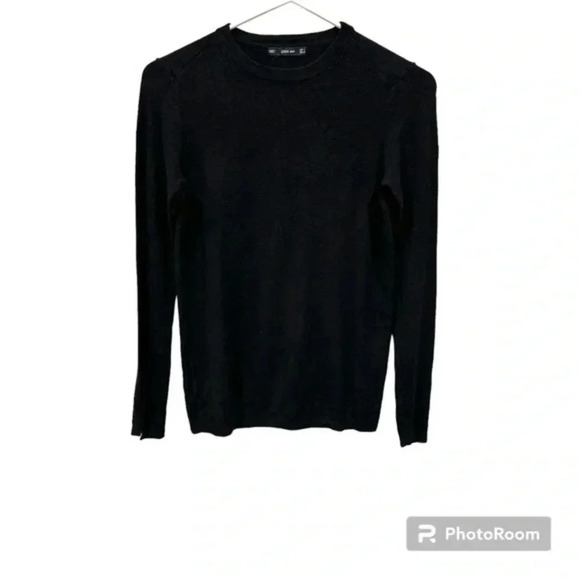 Zara black basic crewneck sweater Small - Picture 1 of 6